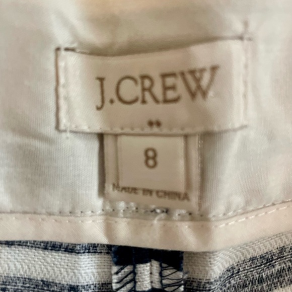 JCrew Factory - Navy/White Striped Shorts - Picture 3 of 5
